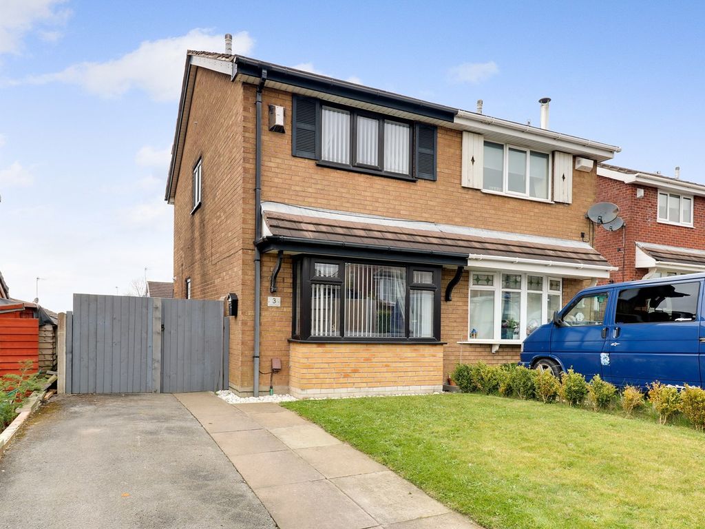 2 bed semidetached house for sale in Linnburn Road, Meir Hay, StokeOn