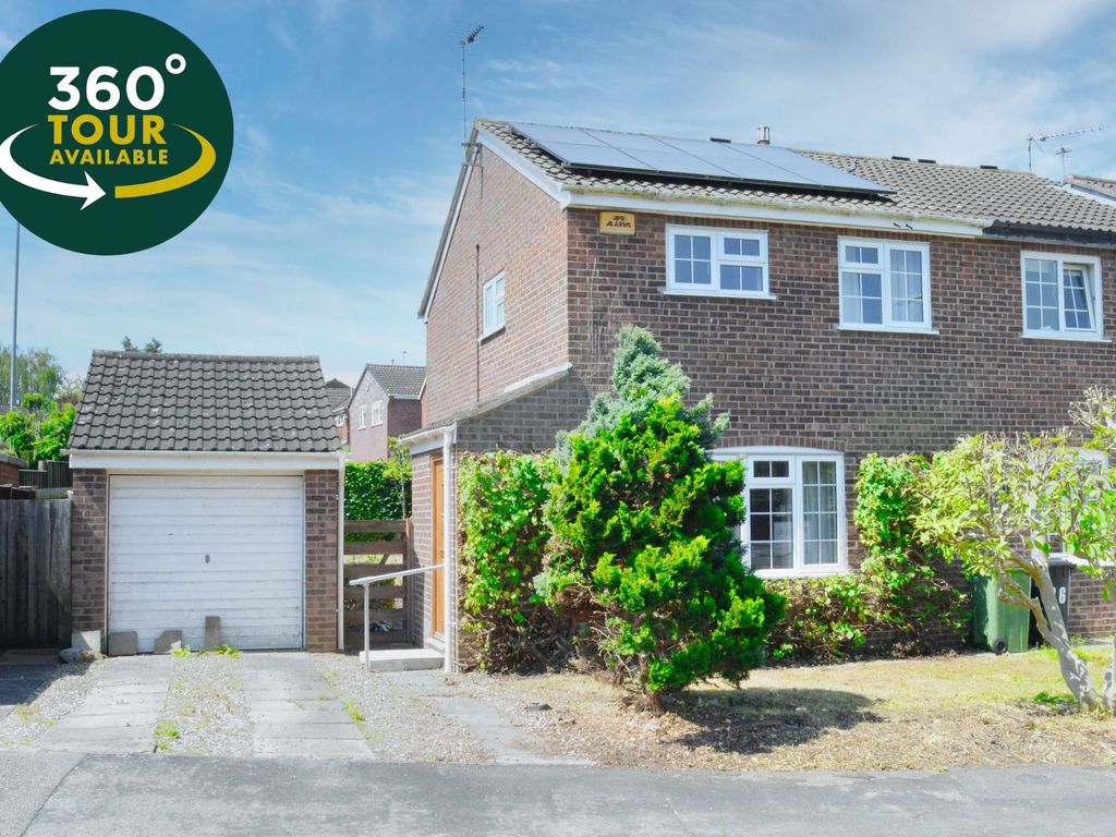 3 bed semidetached house for sale in Burton Close, Oadby, Leicester LE2, £230,000 Zoopla