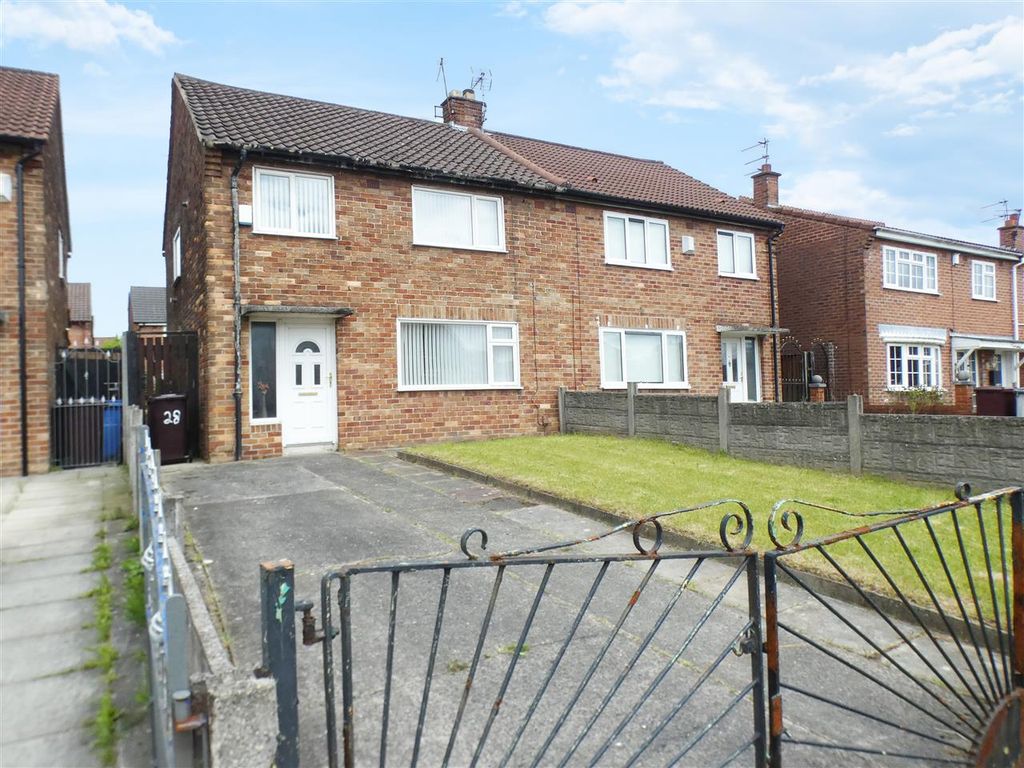3 bed semidetached house for sale in Cowper Way, Huyton, Liverpool L36
