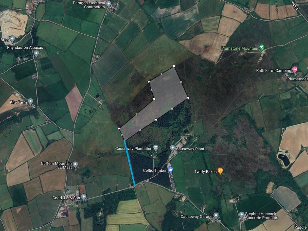 Land for sale in 48 Acres At Dudwell Mountain Camrose, Haverfordwest
