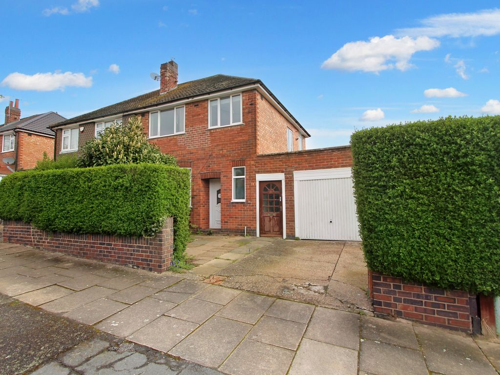 3 bed semidetached house for sale in Sheringham Road, Off Abbey Lane
