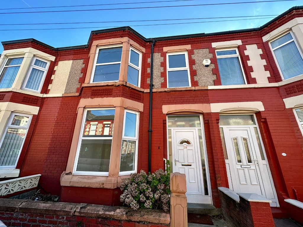 3 bed terraced house to rent in Stoneville Road, Old Swan, Liverpool