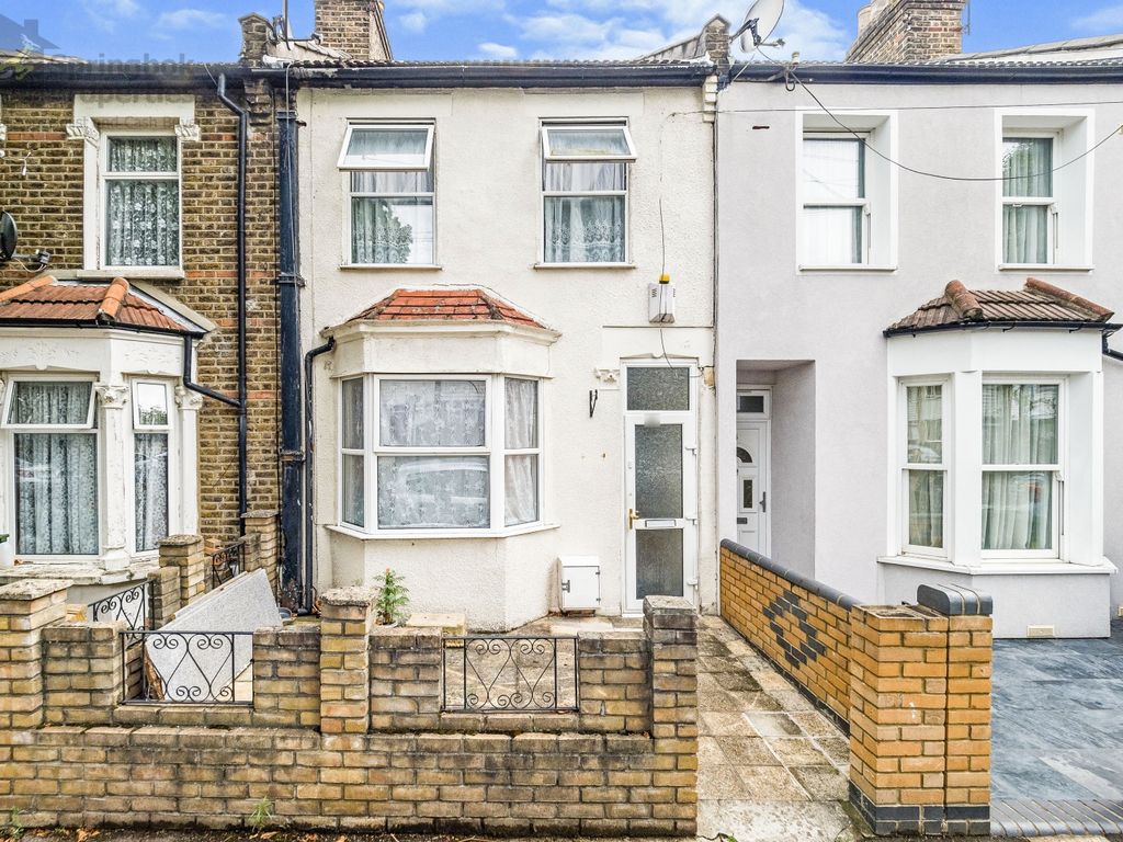 3 bed terraced house for sale in Nine Acres Close, Manor Park, London