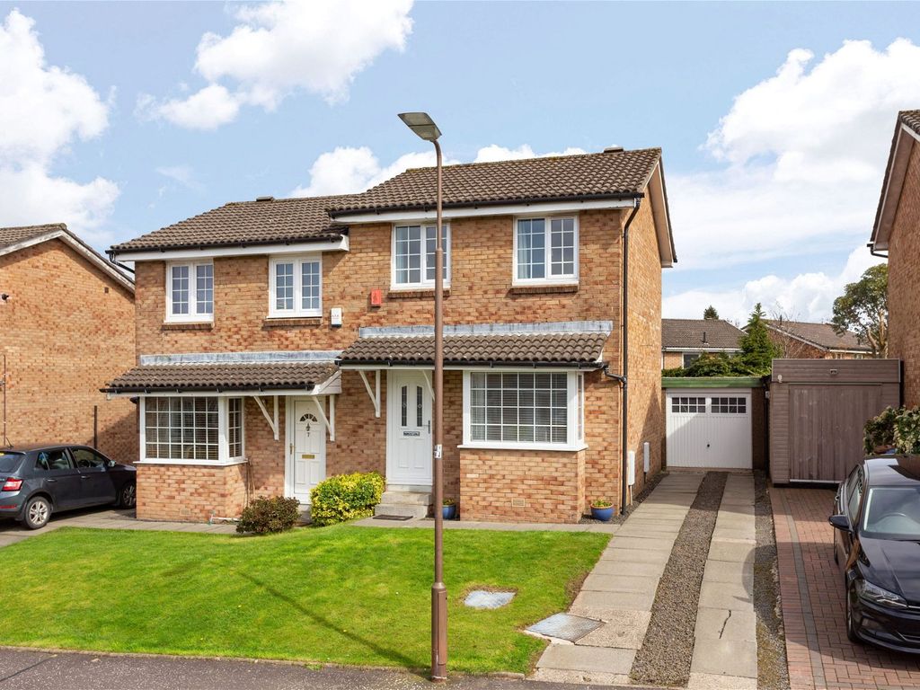 3 bed semidetached house for sale in Beechwood Park, Uphall Station, Livingston EH54, £200,000