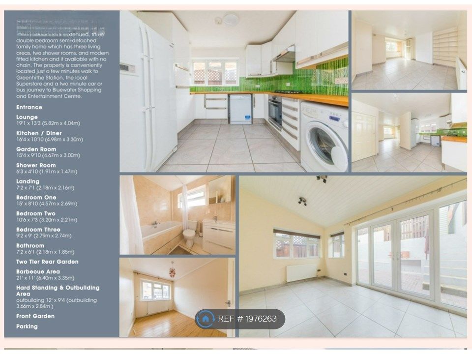 3 bed semidetached house to rent in Ivy Villas, Greenhithe DA9, £1,900 pcm Zoopla