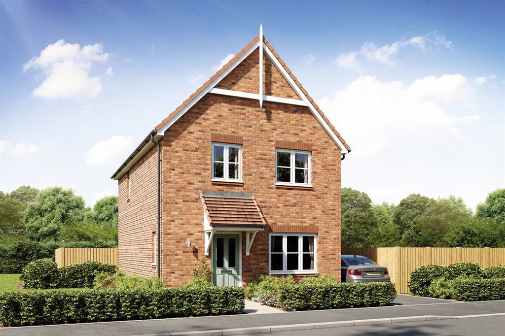 New home, 3 bed detached house for sale in "The Melford" at Pinewood