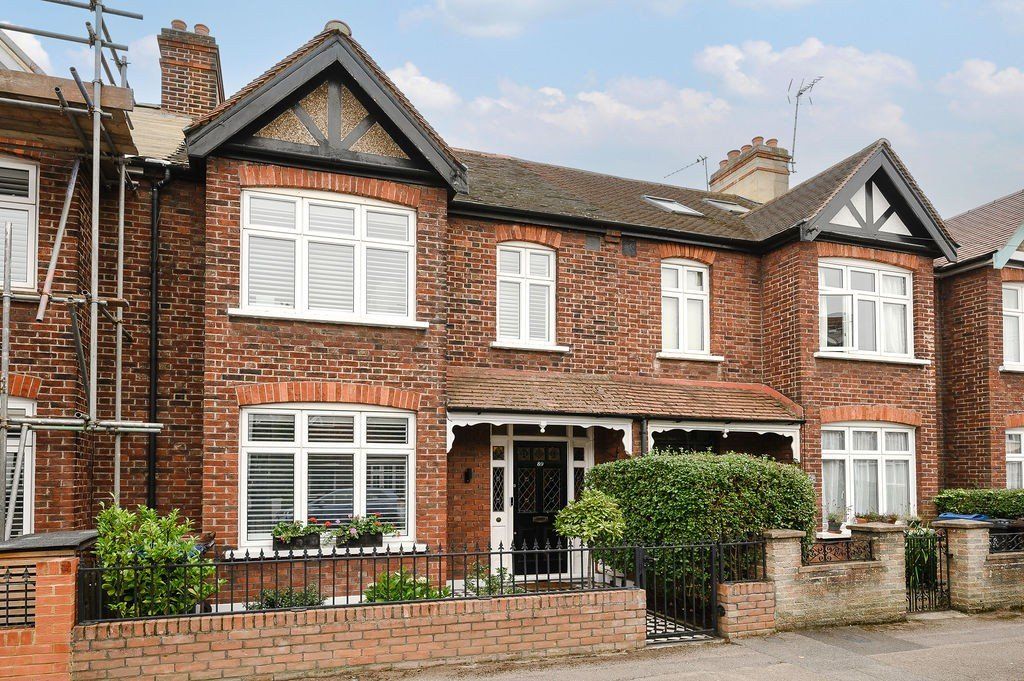 4 bed terraced house for sale in Adela Avenue, Motspur Park KT3, £