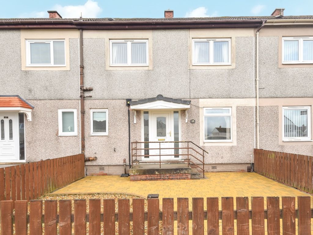 3 bed terraced house for sale in Thrashbush Crescent, Wishaw ML2, £