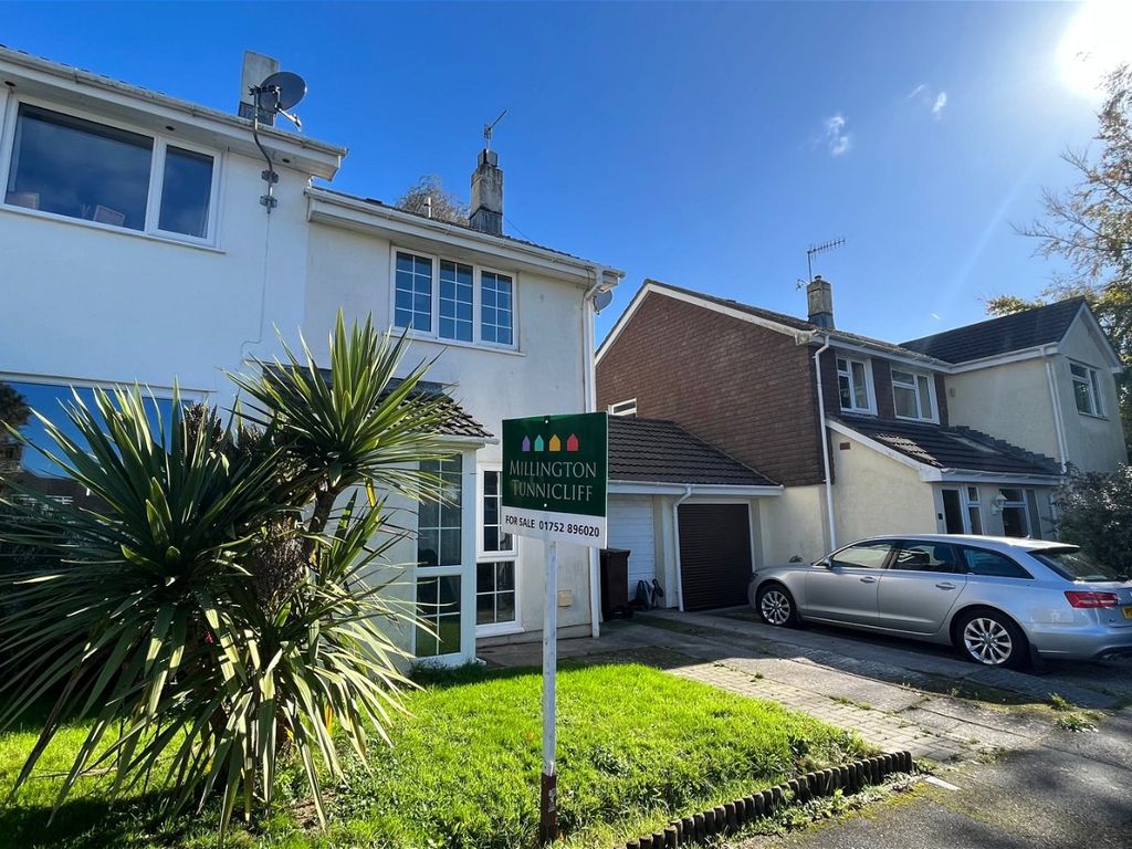 2 bed semidetached house for sale in Trematon Drive, Ivybridge PL21, £