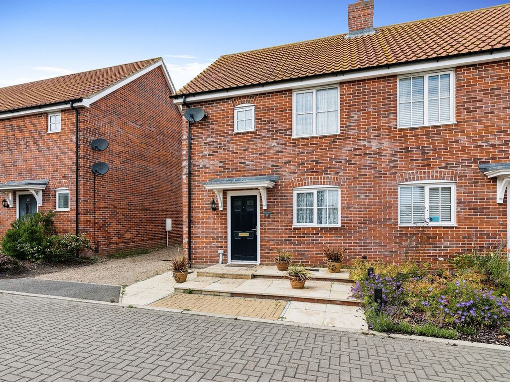 2 bed semidetached house for sale in Beckers View, Wenhaston