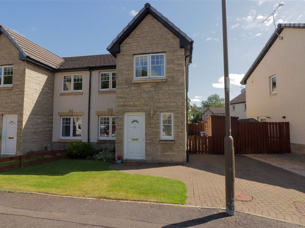 3 bed semidetached house for sale in Kirkside Crescent, Stirling FK7