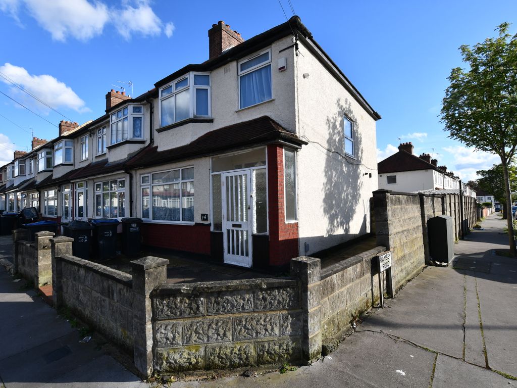 3 bed end terrace house for sale in Keston Road, Thornton Heath CR7, £