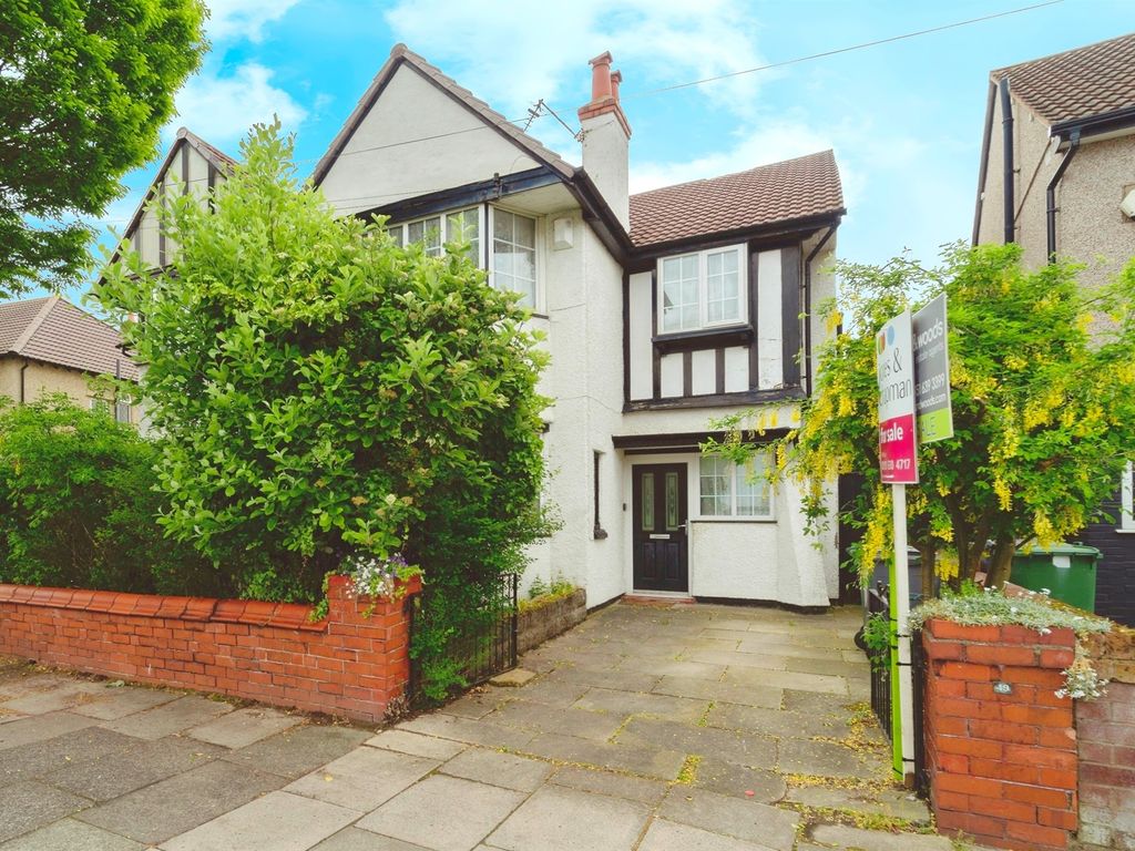 4 bed semidetached house for sale in Kingsway, Wallasey CH45, £280,000