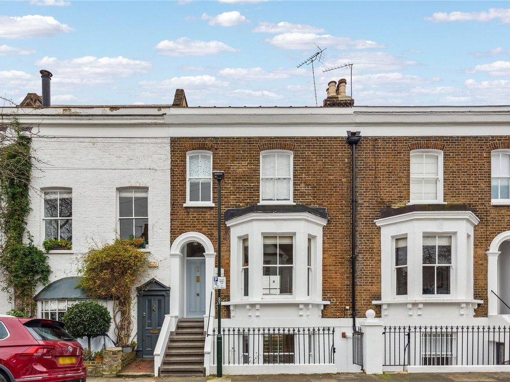 4 bed terraced house for sale in Lillian Road, Barnes, London SW13, £