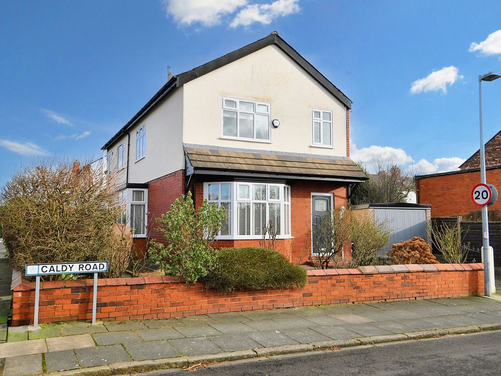 3 bed semidetached house for sale in Caldy Road, Salford M6, £290,000