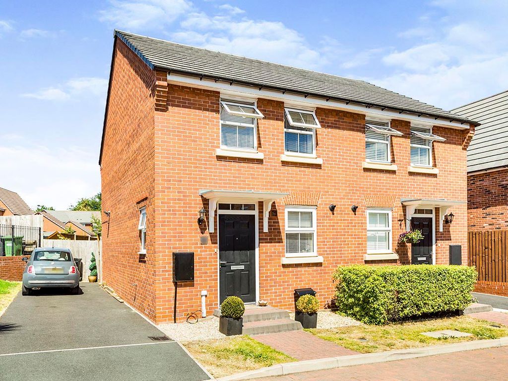 2 bed semidetached house for sale in Glentworth View, Morda, Oswestry