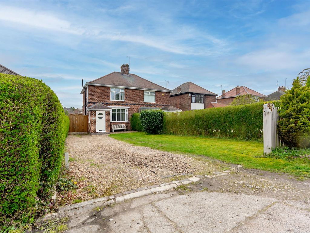 3 bed semidetached house for sale in Warsop Lane, Rainworth, Mansfield