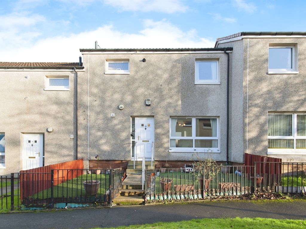 3 bed terraced house for sale in Crossbank Avenue, Glasgow G42, £