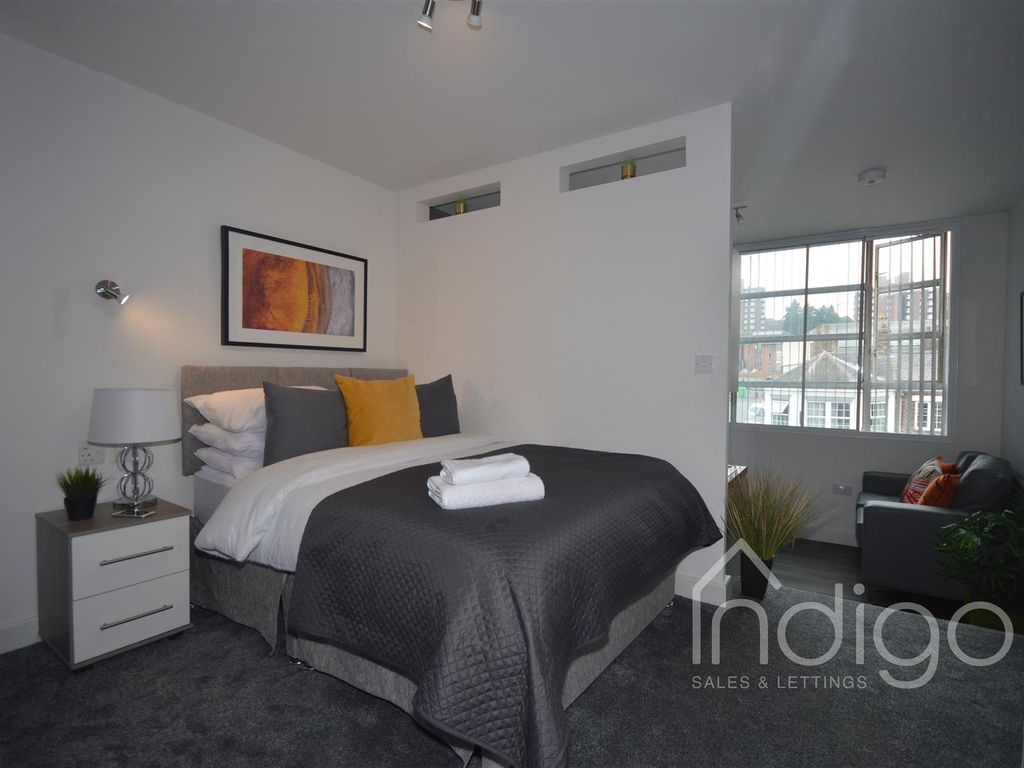 1 bed flat to rent in Campbell Place, Penkhull, StokeOnTrent ST4, £