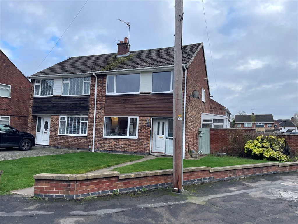 3 bed semidetached house for sale in Gibson Crescent, Bedworth CV12