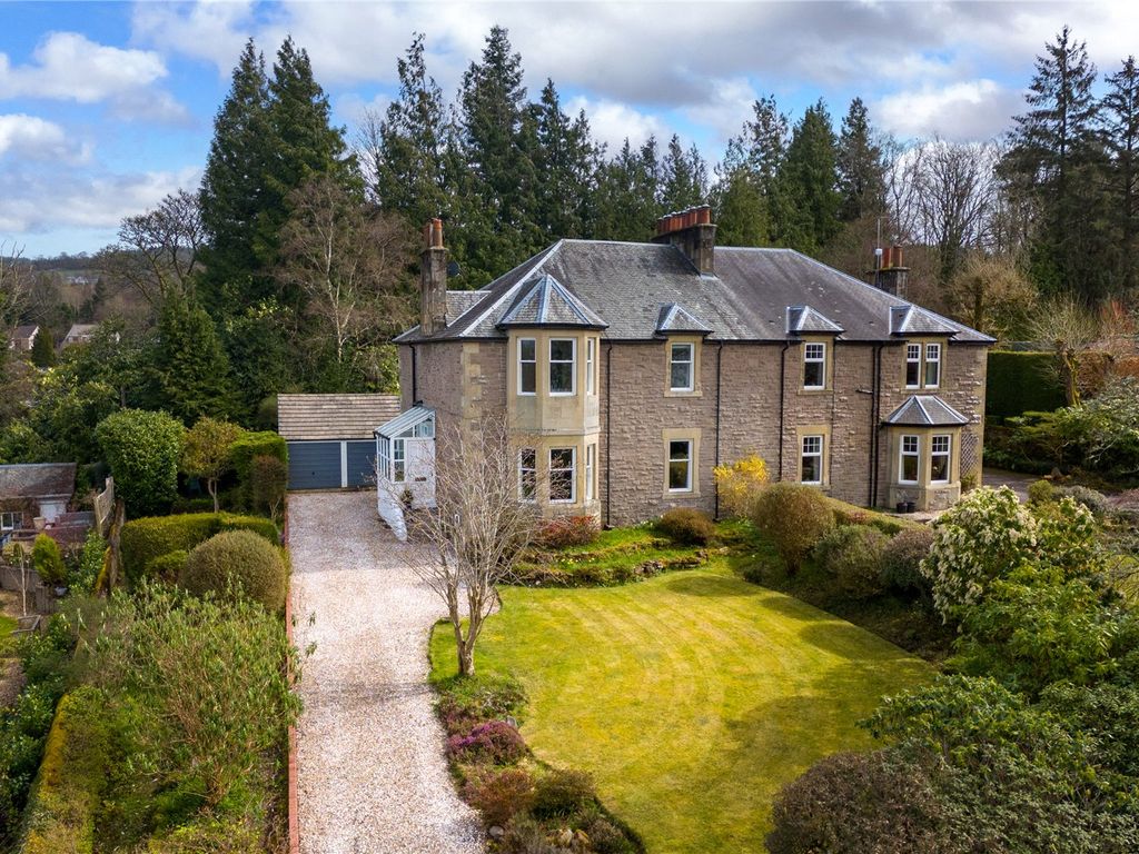 4 bed semidetached house for sale in Duncargen, St. Margarets Drive, Dunblane, Perthshire FK15