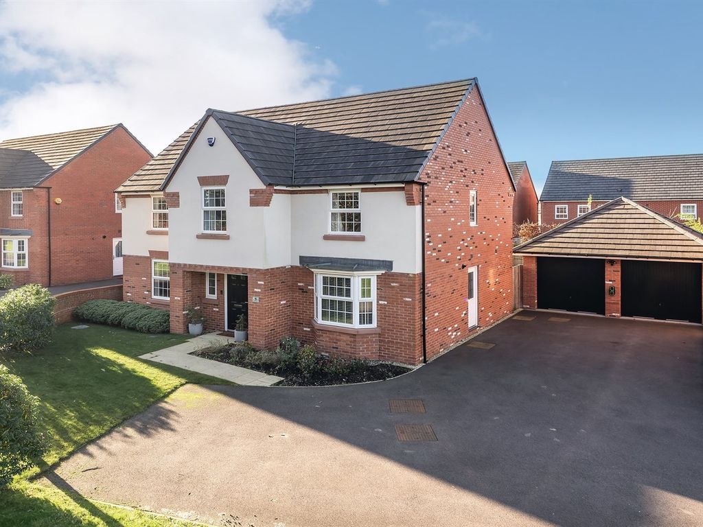 4 bed detached house for sale in Blue Cedar Way, Somerford, Congleton