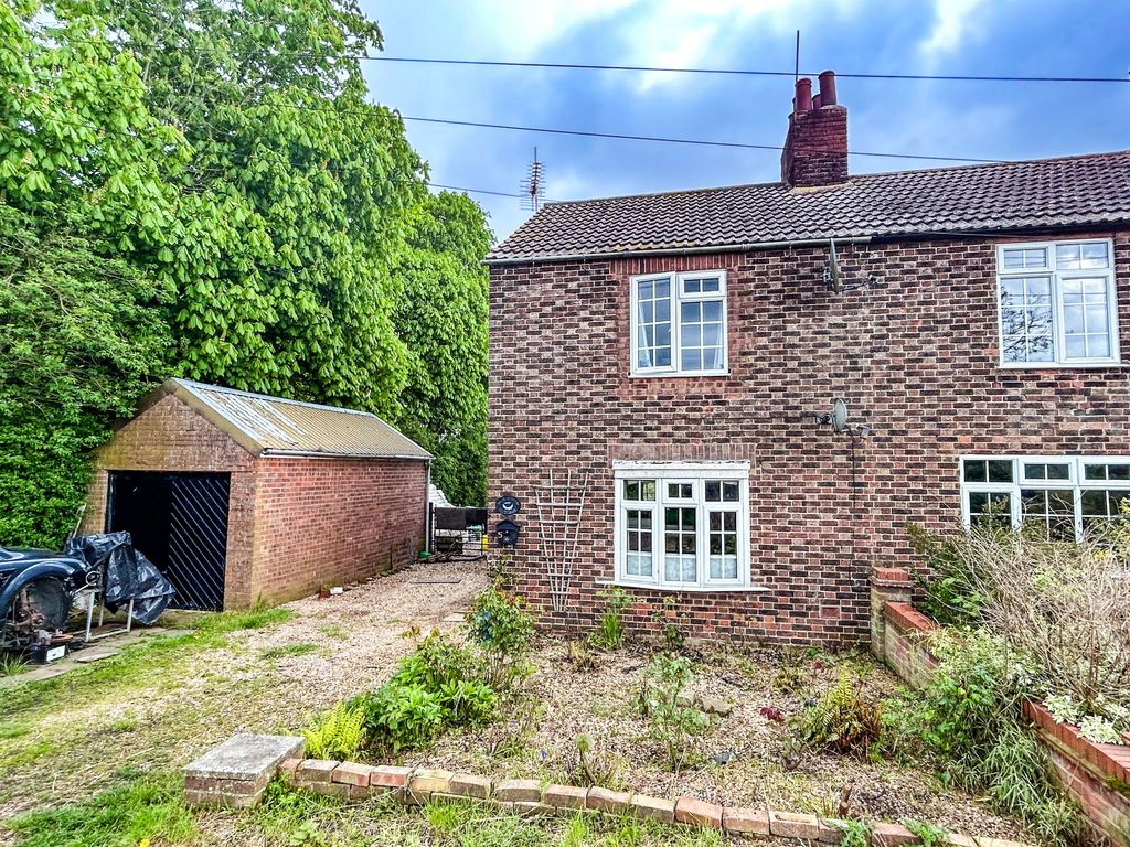 2 bed semidetached house for sale in West Drove South, Walpole Highway