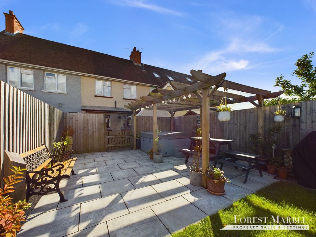 3 bed terraced house for sale in White Road, Mere, Warminster BA12, £