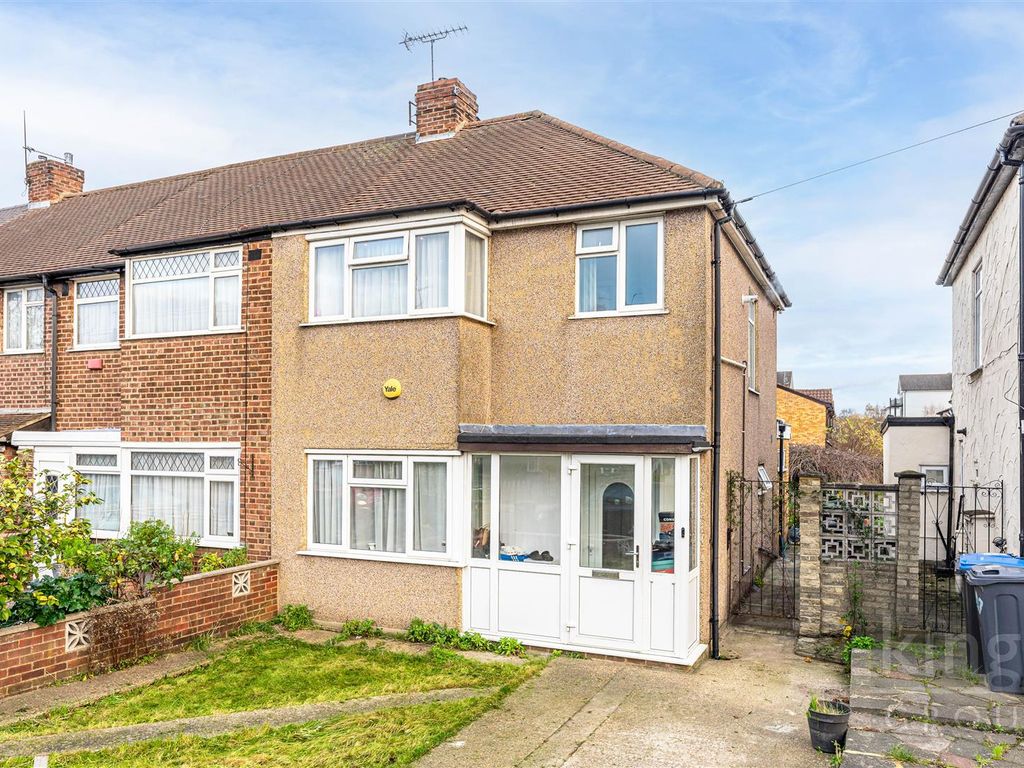 3 bed end terrace house for sale in Alma Road, Ponders End, Enfield EN3