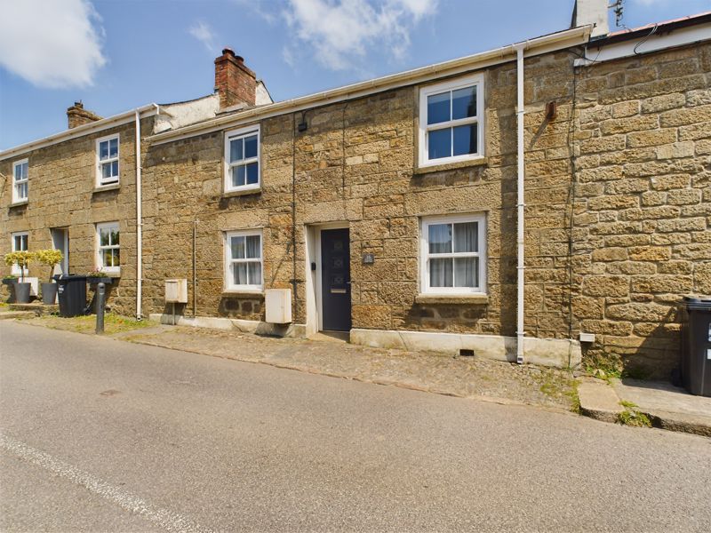 2 bed terraced house for sale in Fore Street, Praze, Camborne TR14, £