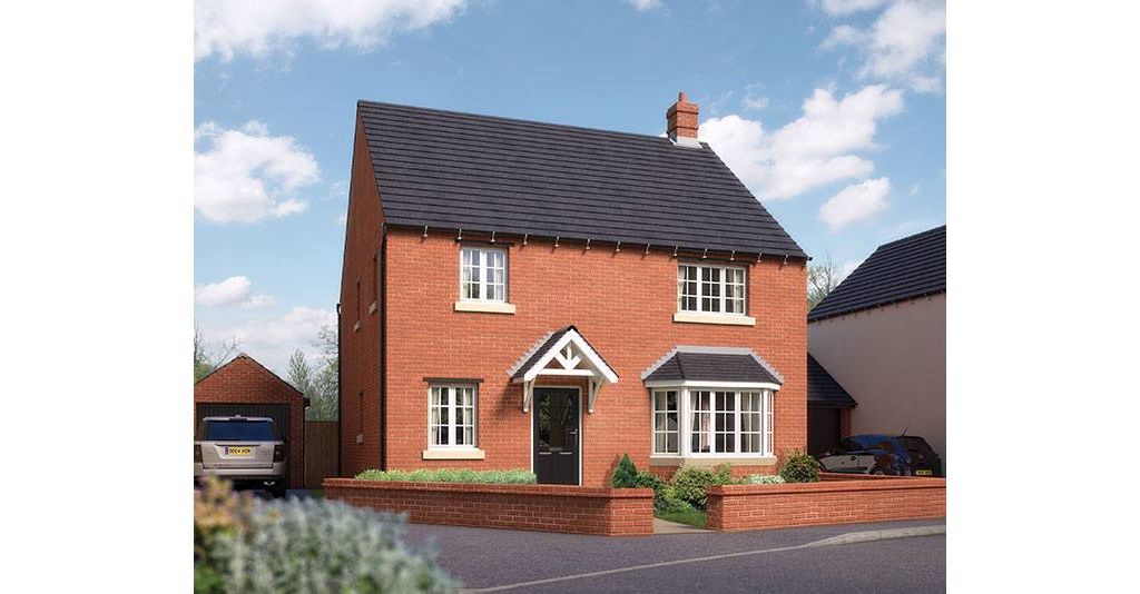 New home, 4 bed detached house for sale in "Canterbury" at Towcester