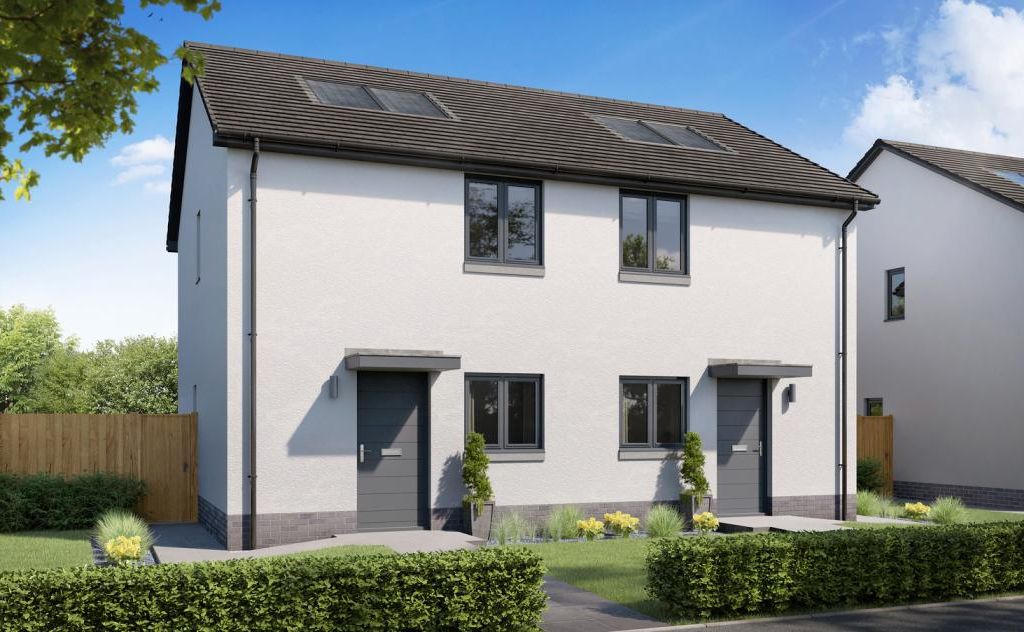 New home, 2 bed terraced house for sale in "The Lewis" at Viscount