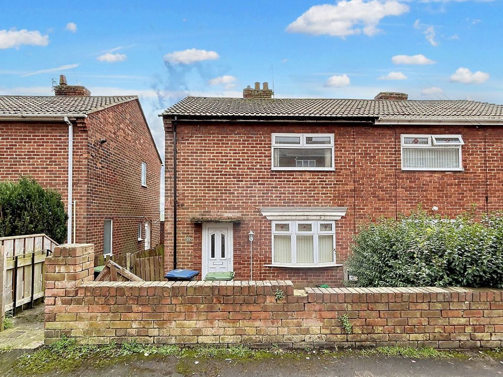 2 bed semidetached house for sale in Oak Road, Peterlee SR8, £64,995