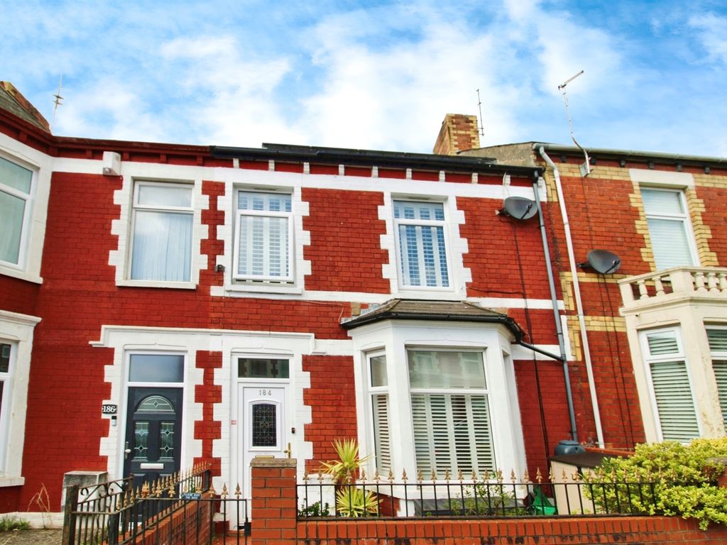 3 bed terraced house for sale in Woodlands Road, Barry CF62, £260,000