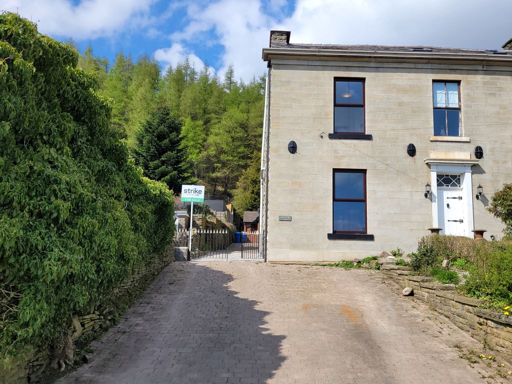 3 bed semidetached house for sale in Oak Street, Shawforth, Rochdale