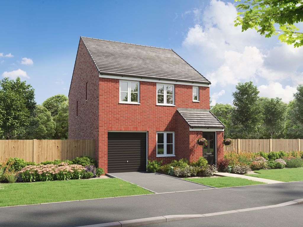 New home, 3 bed detached house for sale in "The Dalby" at Heritage Way