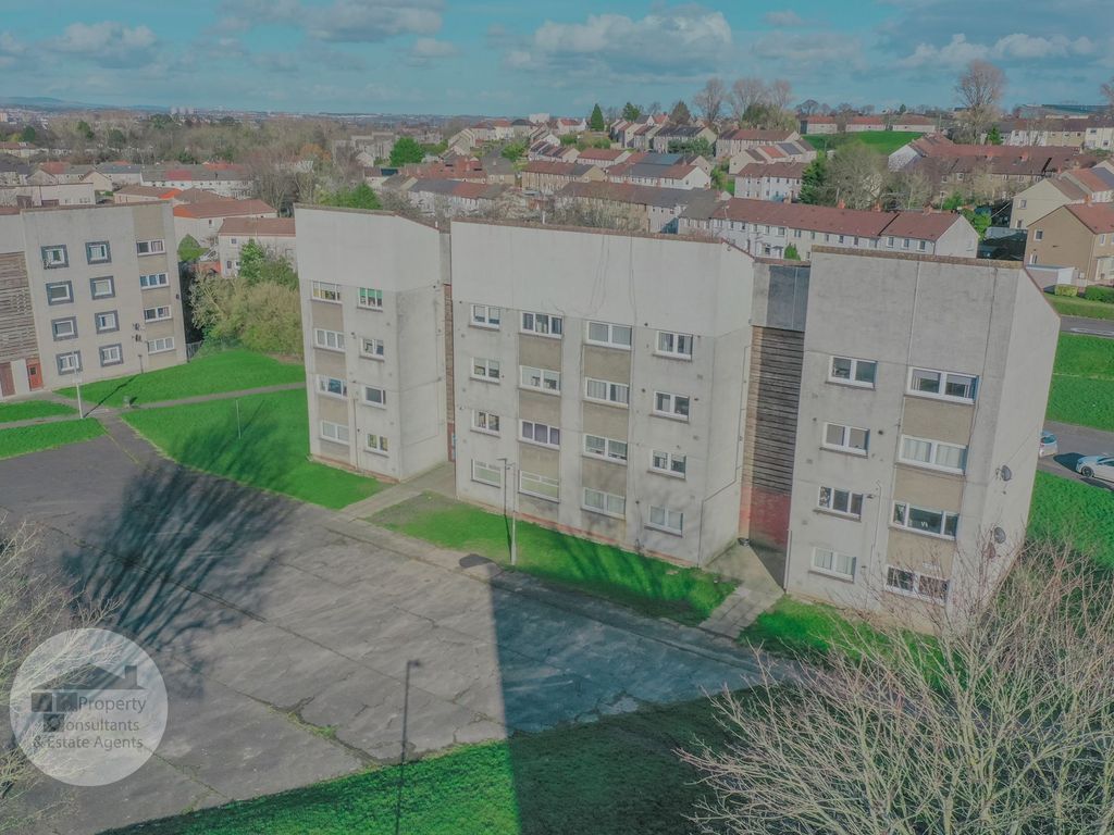 2 bed flat for sale in Dunure Drive, Rutherglen G73, £70,000 Zoopla