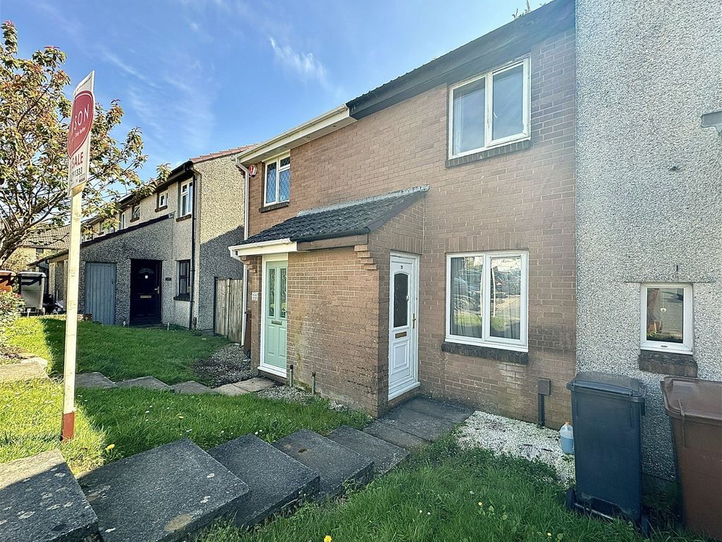 2 bed terraced house for sale in Holmer Down, Woolwell, Plymouth PL6, £
