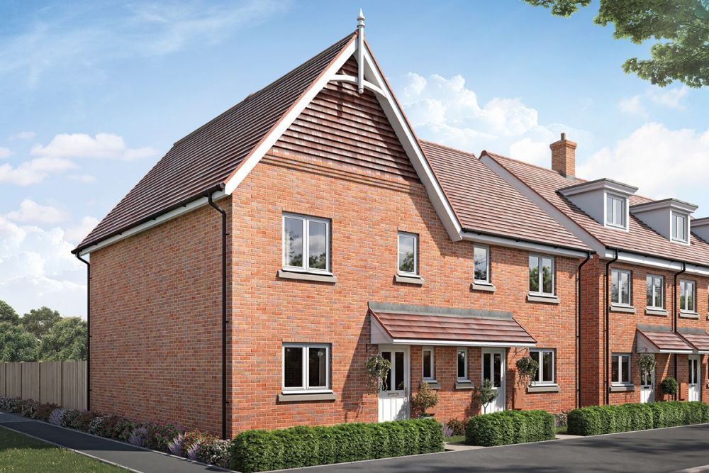 New home, 3 bed property for sale in "The Redgrave " at Millpond Lane, Faygate, Horsham RH12