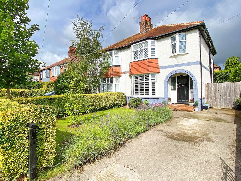 3 bed semidetached house for sale in St. Winifreds Avenue, Harrogate