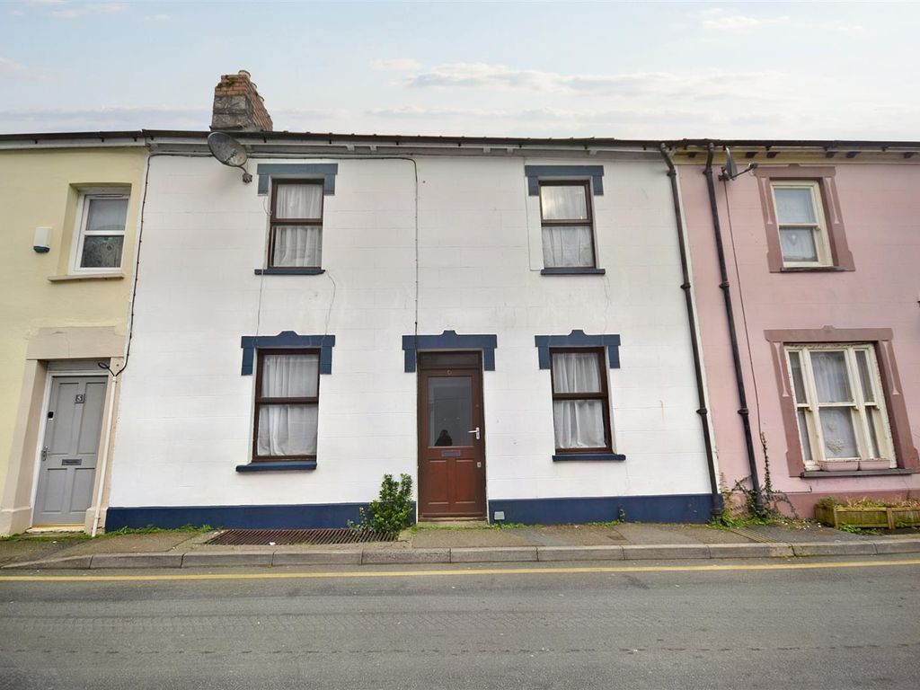 3 bed terraced house for sale in William Street, Cardigan SA43, £