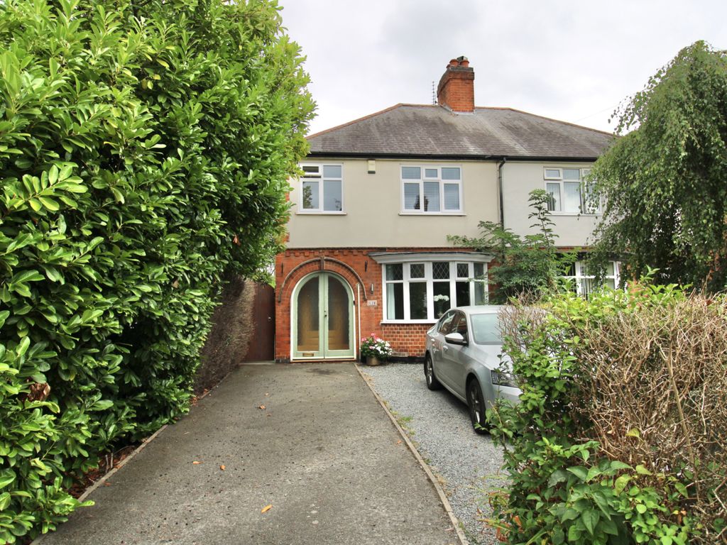 3 bed semidetached house for sale in Leicester Road, Shepshed