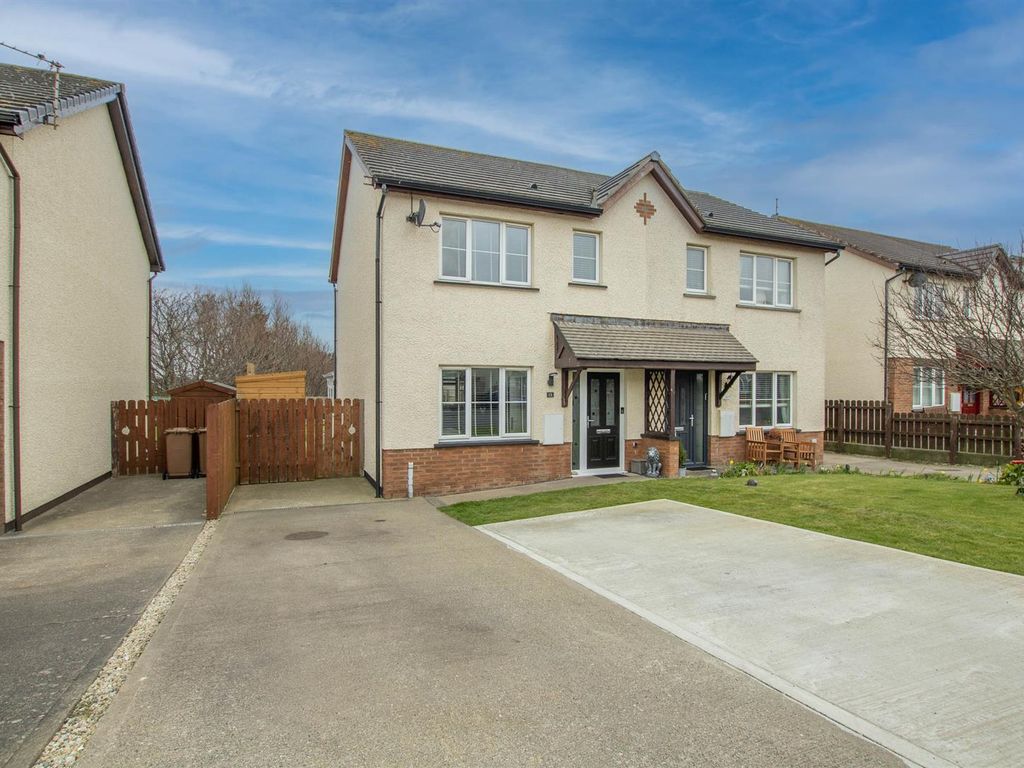 3 bed semidetached house for sale in Broogh Wyllin, Kirk Michael, Isle