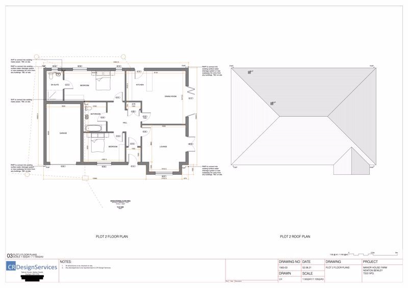 New home, 2 bed bungalow for sale in Newton Bewley, Billingham TS22