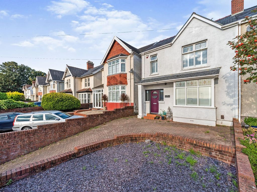 3 bed semidetached house for sale in Vicarage Road, Morriston, Swansea