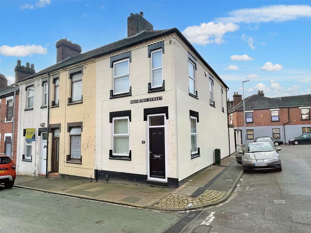 2 bed terraced house for sale in Brighton Street, Penkhull, StokeOn