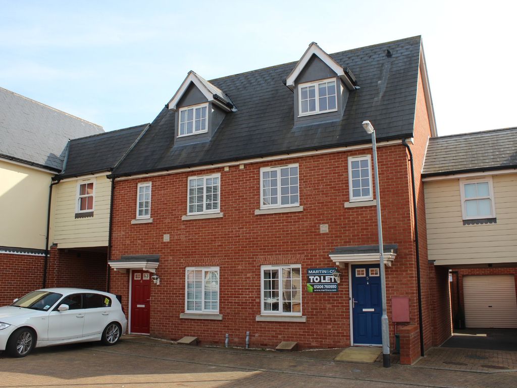 3 bed town house to rent in Harold Collins Place, Colchester CO1, £