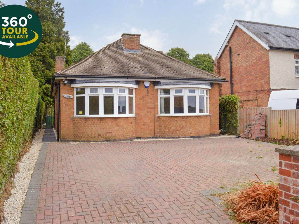 2 bed detached bungalow for sale in Leicester Road, Fleckney, Leicester