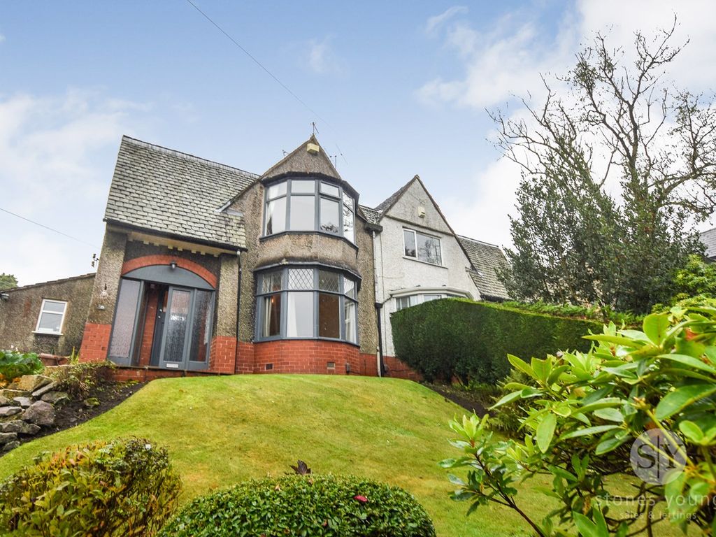 3 bed semidetached house for sale in Lammack Road, Blackburn BB1, £