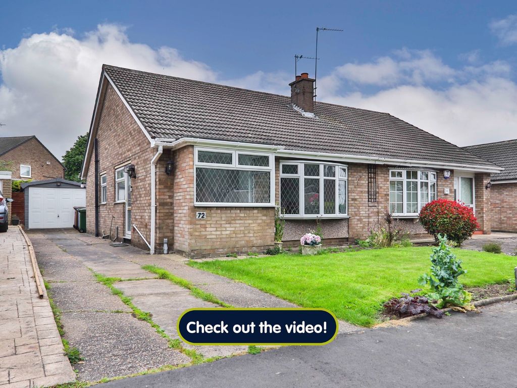 2 bed semidetached bungalow for sale in Derrymore Road, Willerby, Hull